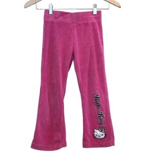 🌈 6/$60, Kids Hello Kitty Sweatpants, Pink, Size 5